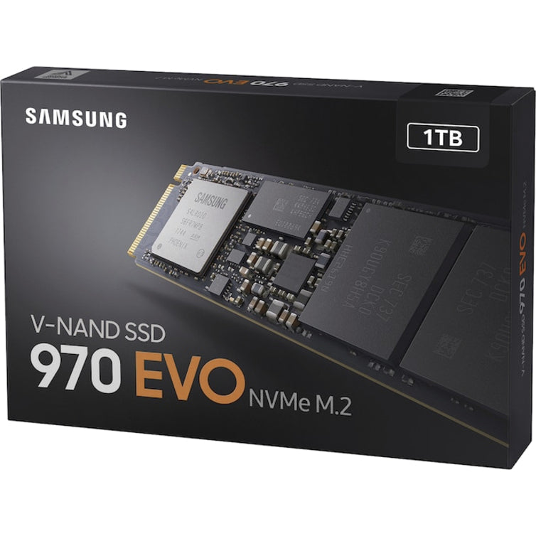 SAMSUNG COMMERCIAL MEMORY, 970 Evo Series 1 To Pcie Nvme,M.2 Internal Ssd 5 Yrs Commercial