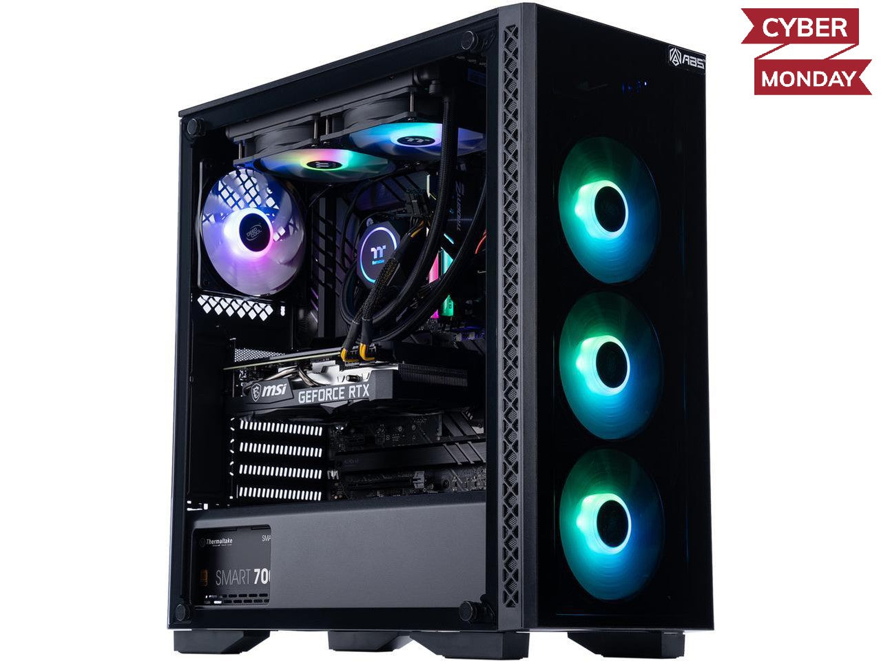 ABS, Abs Gladiator Gaming Pc - Windows 10 Home - Intel I7 12700Kf - Geforce Rtx 3070 - G.Skill Tridentz Rgb 16Gb Ddr4 3200 Mhz - 1To Intel M.2 Nvme Ssd