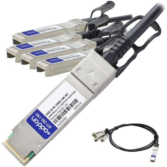 Accortec, Inc, Accortec Qsfp28/Sfp28 Network Cable Cabq4S100G1M-Acc