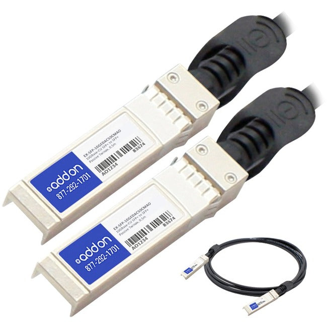 Accortec, Inc, Accortec Sfp+ Network Cable Ex-Sfp-10Ge-Dac-50Cm-Acc