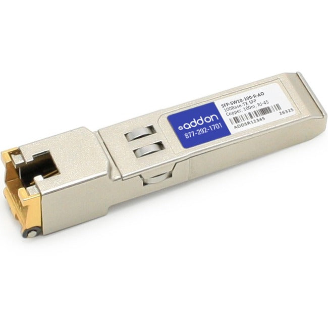 ACCORTEC INCORPORATED, Accortec Sfp-Sw10-100-R Comp Sfp Xcvr