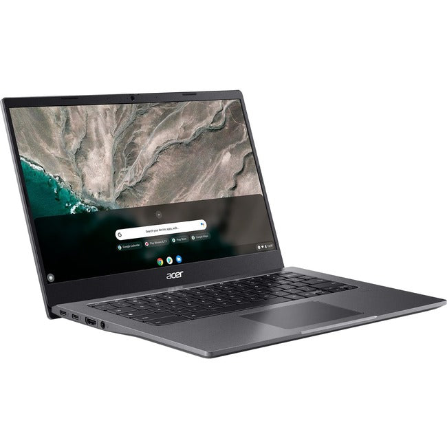 ACER CHROME, Acer Chromebook 514 Cb514-1W - Intel Core I5 1135G7 - Chrome Os - Iris Xe Graphics - 8 Gb Ram - 128 Gb Ssd - 14" Ips 1920 X 1080 (Full Hd) - Wi-Fi 6 - Steel Gray - Kbd : Us