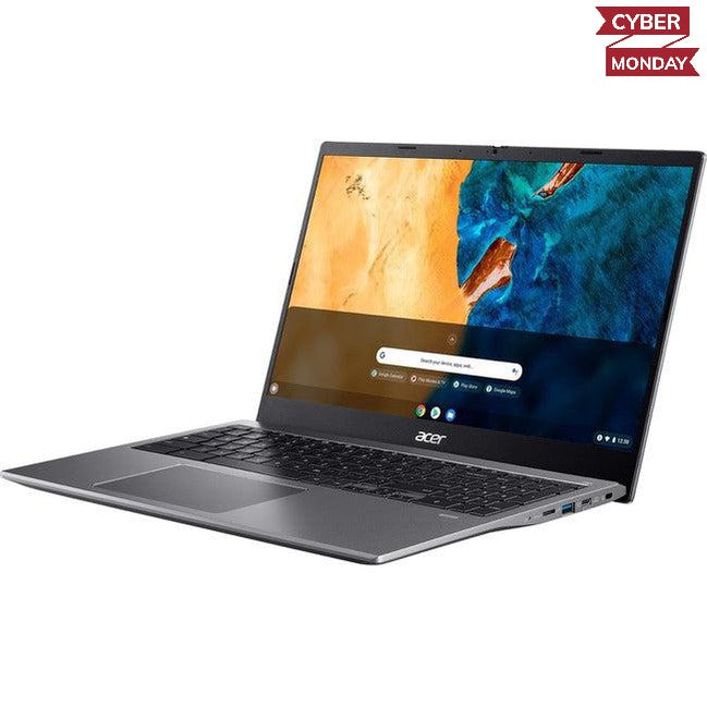 Acer, Inc, Acer Chromebook 515 Cb515-1W Cb515-1W-54Ms 15.6" Chromebook - Full Hd - 1920 X 1080 - Intel Core I5 11Th Gen I5-1135G7 Quad-Core (4 Core) 2.40 Ghz - 8 Gb Total Ram - 128 Gb Ssd