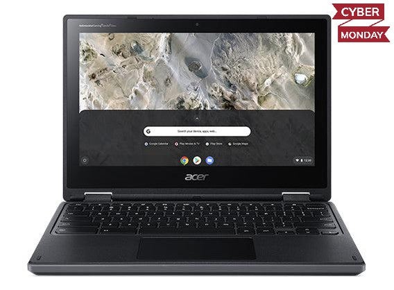 ACER, Acer Chromebook Nx.Hbraa.003 Notebook 29.5 Cm (11.6") Touchscreen Hd Amd A6 4 Gb Ddr4-Sdram 32 Gb Flash Wi-Fi 5 (802.11Ac) Chrome Os Black