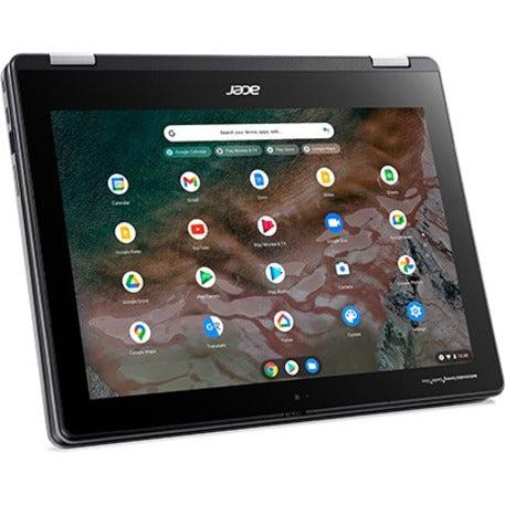 ACER, Acer Chromebook R853Ta-C7Kt 30.5 Cm (12") Touchscreen Hd+ Intel® Celeron® 4 Gb Lpddr4X-Sdram 32 Gb Flash Wi-Fi 6 (802.11Ax) Chrome Os Black