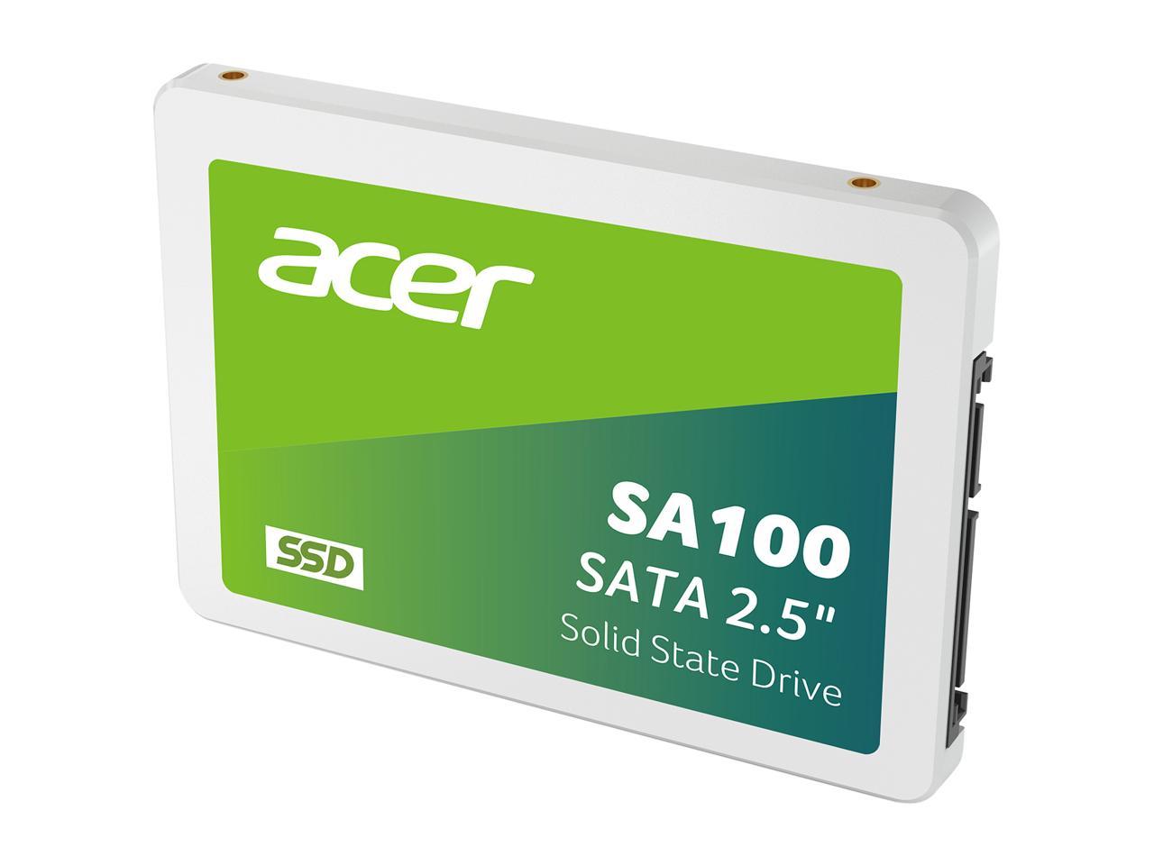 Acer Amérique, Acer Sa100 2.5" 480Gb Sata Internal Solid State Drive (Ssd) Bl.9Bwwa.103