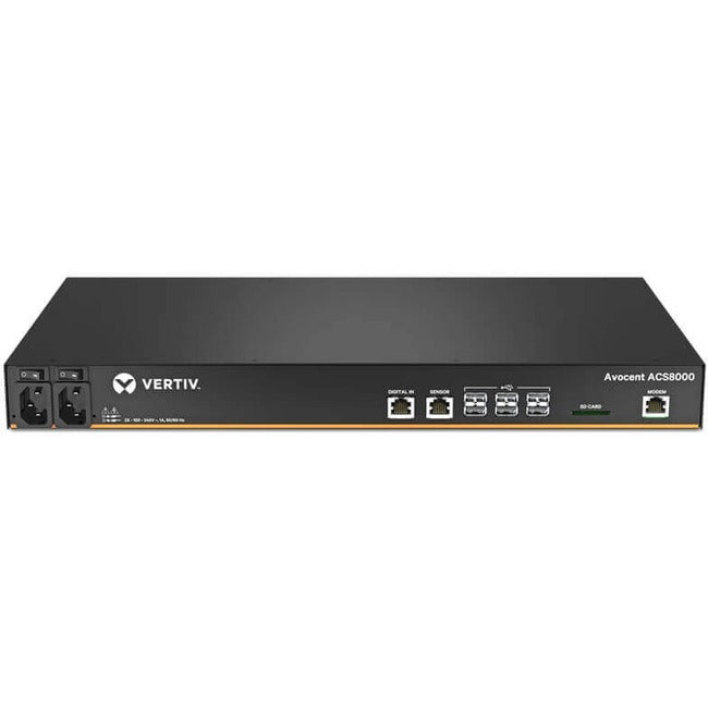 Vertiv, Acs8000 32Port Rs-232 Rs-422,Etc Rj-45 Blk Console Server