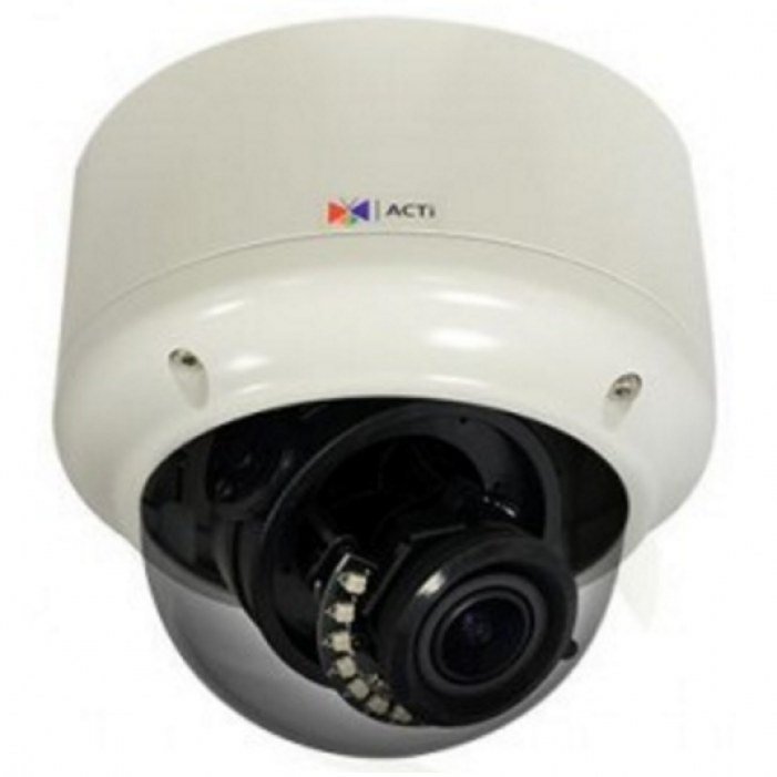 ACTi, Acti A83 Caméra dôme anti-vandale extérieure 2 Mp avec objectif 2.8-12Mm - D/N