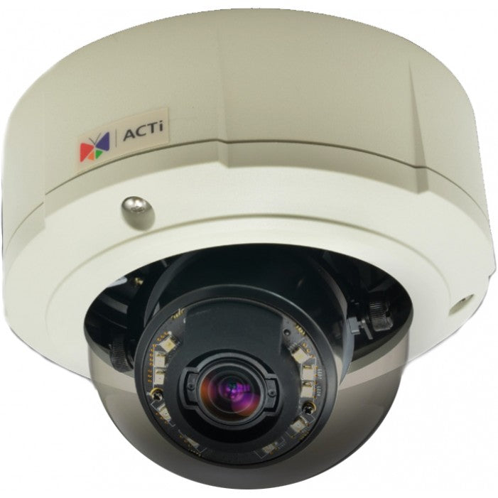 ACTi, Acti B82 5Mp 2.4X Outdoor Adaptive Ir Network Vandal Dome