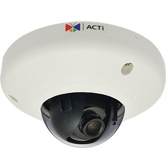 ACTi, Acti E93 5Mp Full Hd Indoor Wdr Ip Mini Vandal Dome, 1.9Mm