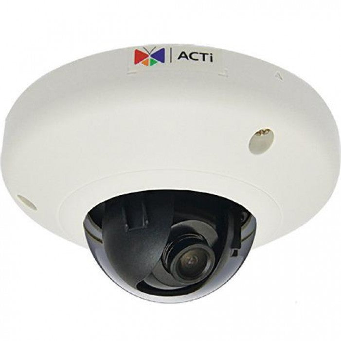 ACTi, Acti E97 10Mp Full Hd Indoor Wdr Ip Mini Vandal Dome, 3.6Mm