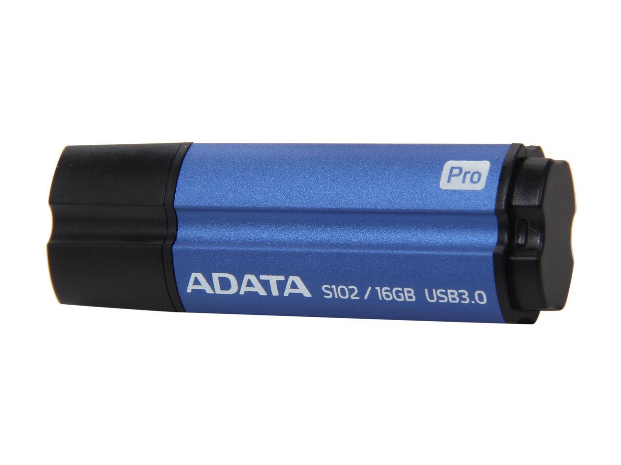 ADATA, Adata 128Gb S102 Pro Advanced Usb 3.0 Flash Drive, Vitesse Jusqu'à 100Mb/S (As102P-128G-Rgy)