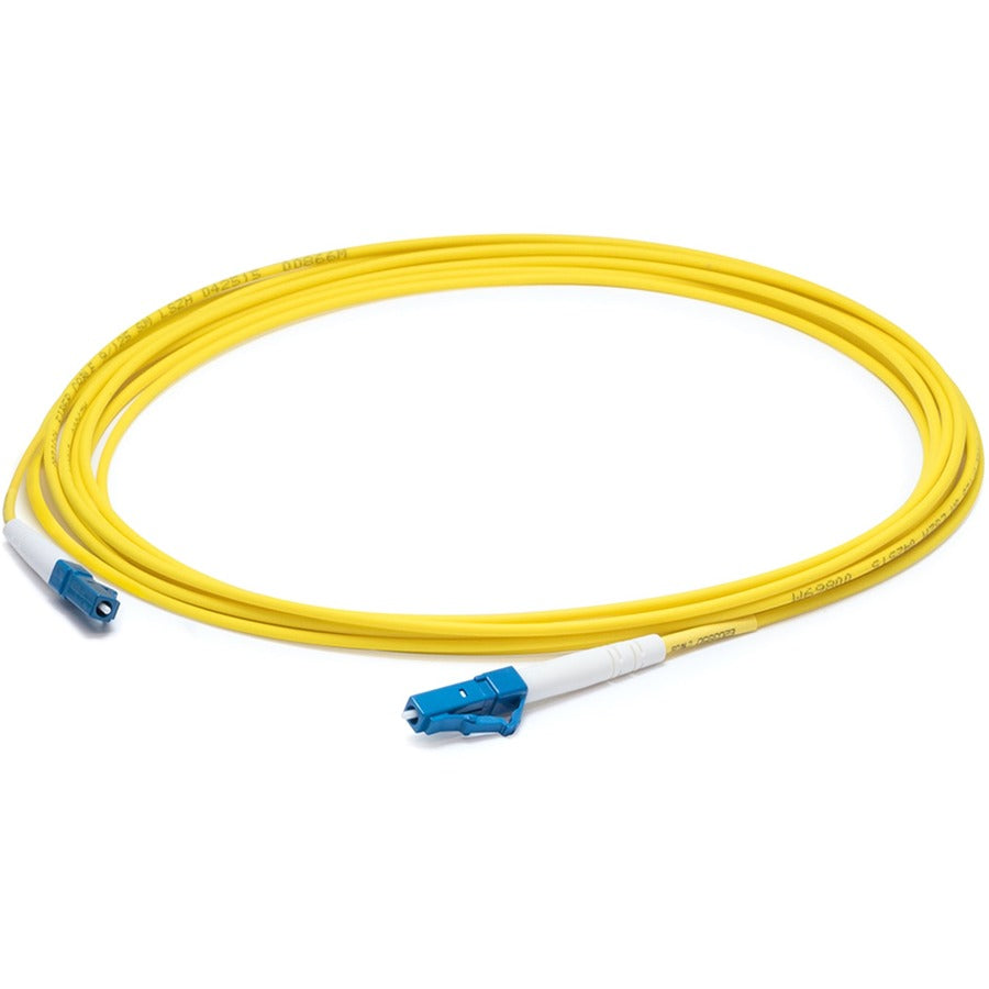 ADDON, AddOn 92m LC (Male) to LC (Male) Straight Yellow OS2 Simplex Plenum Fiber Patch Cable