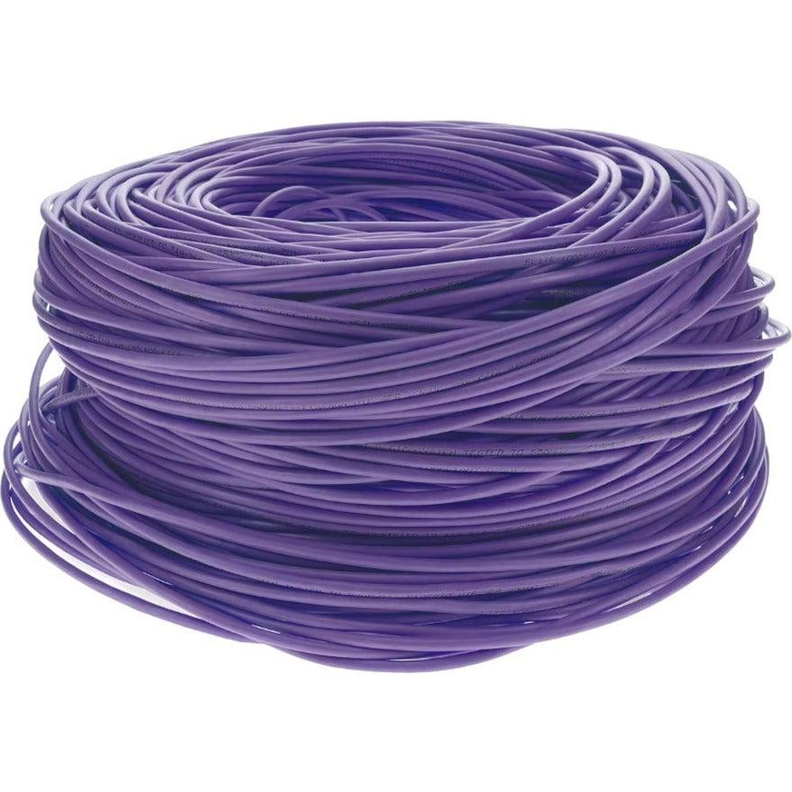 ADDON, AddOn Câble de raccordement en cuivre STP PVC Cat6 violet de 1 000 pieds non terminés