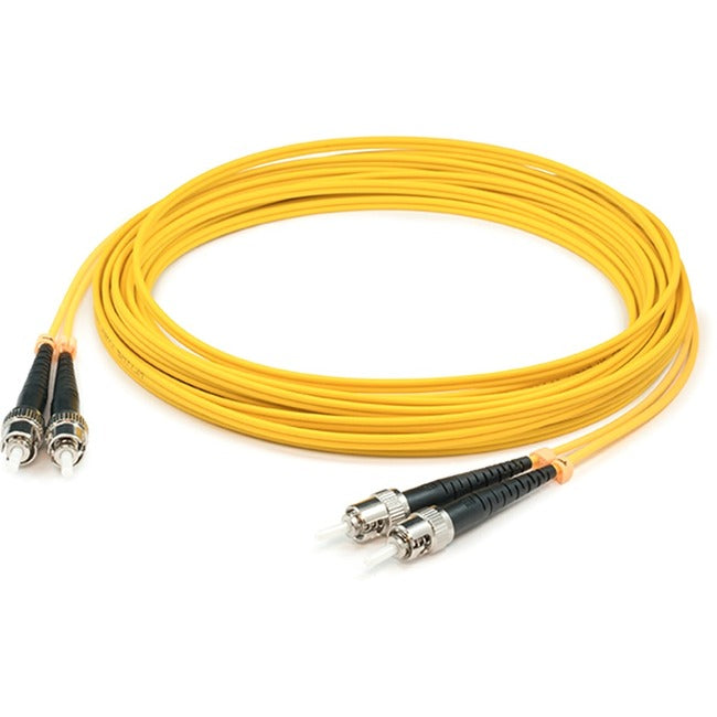 ADD-ON, Addon 0.5M St (Male) To St (Male) Yellow Os2 Duplex Riser Fiber Patch Cable