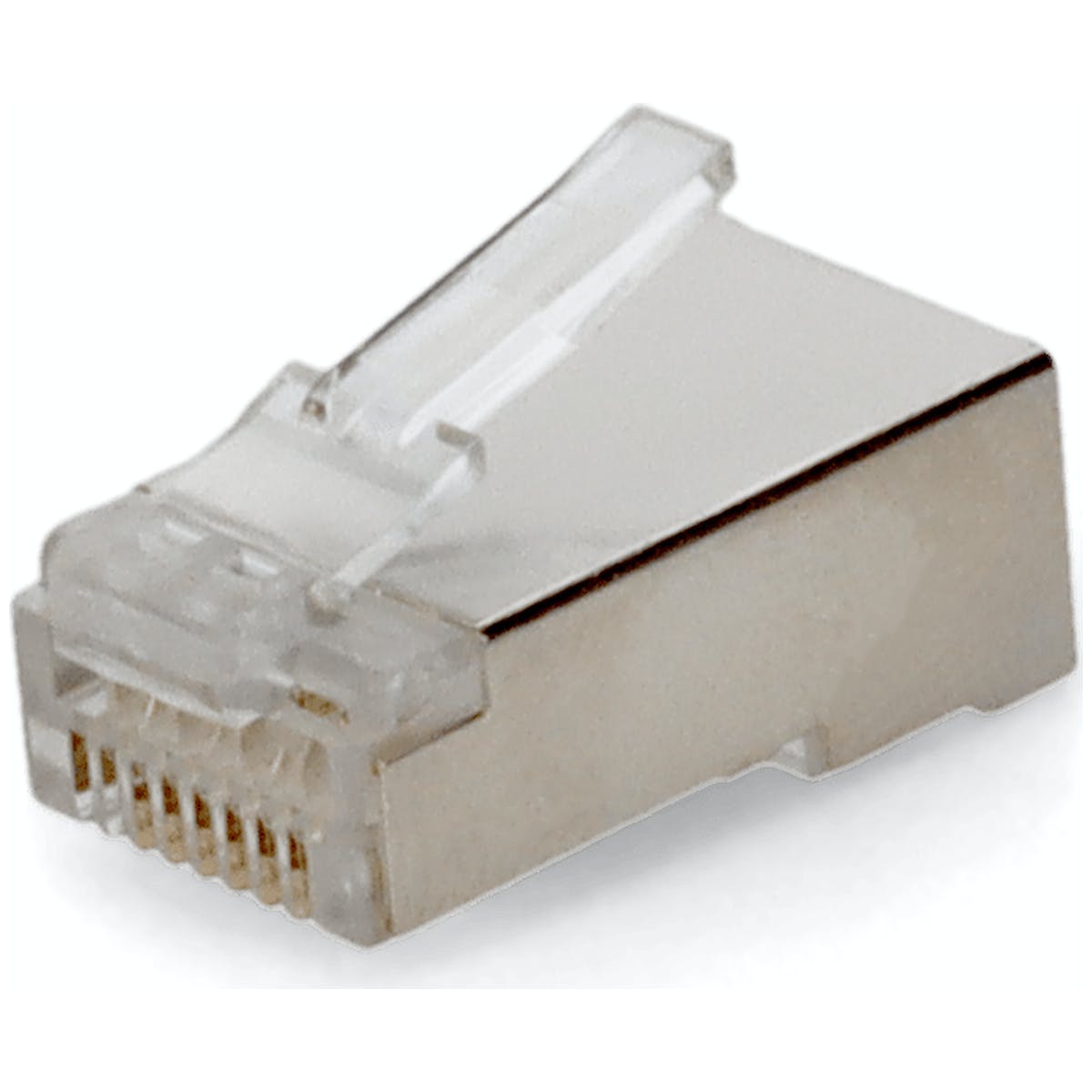 ADD-ON, Addon 100 paquets de connecteurs mâles non terminés Rj-45 blindés Cat6