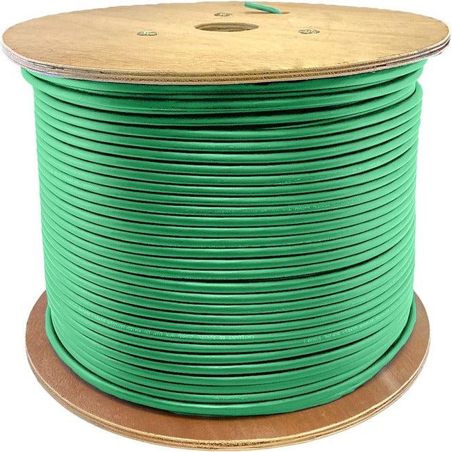 ADD-ON, Addon 1000Ft Non-Terminé Vert Cat6A Stp Plenum-Rated Copper Patch Cable