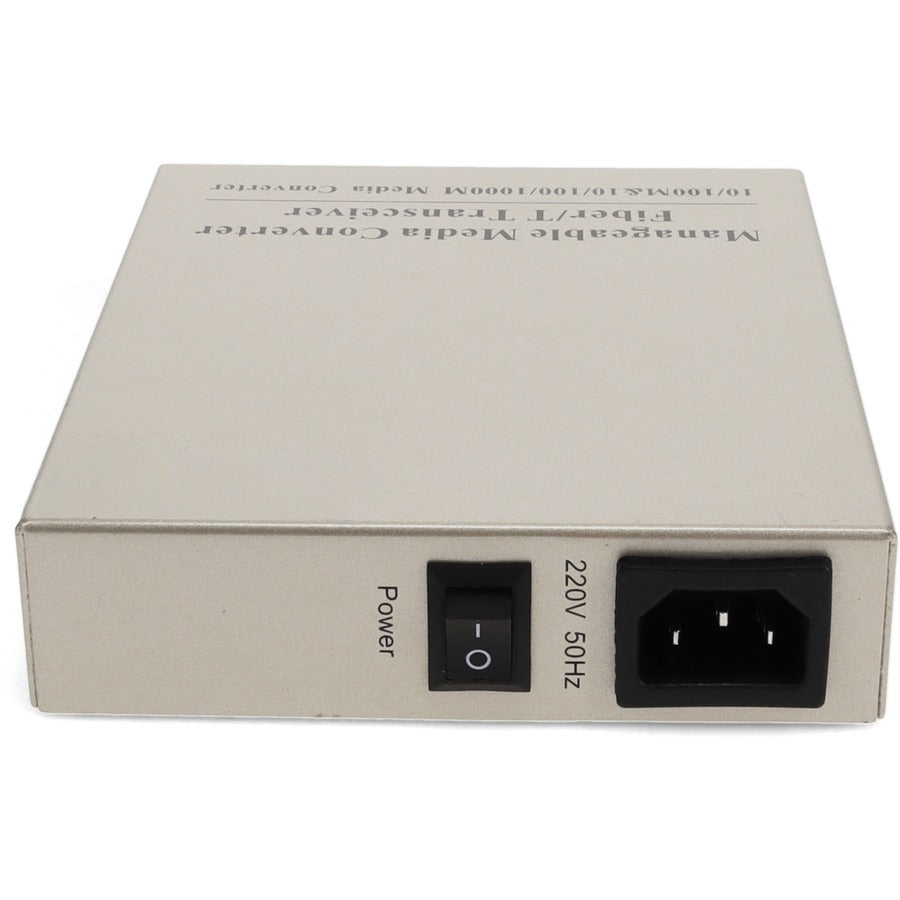 ADDON, Addon 10/100/1000Base-Tx(Rj-45) To 1000Base-Lx(Sc) Smf 1310Nm 20Km Managed Media Converter