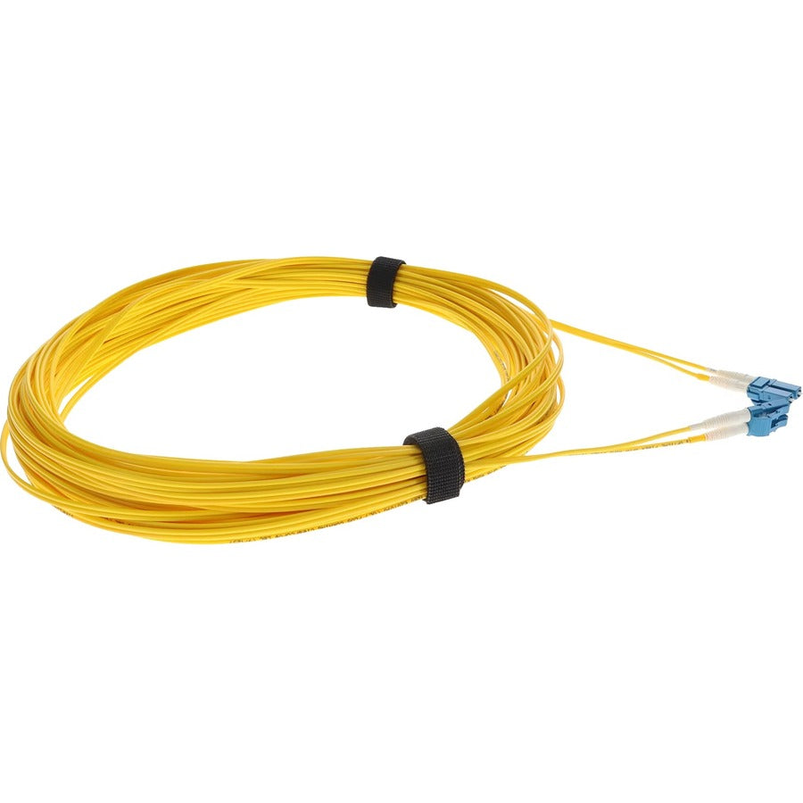 ADD-ON, Addon 13M Lc (Male) To Lc (Male) Straight Yellow Os2 Duplex Ofnr (Riser-Rated) Fiber Patch Cable