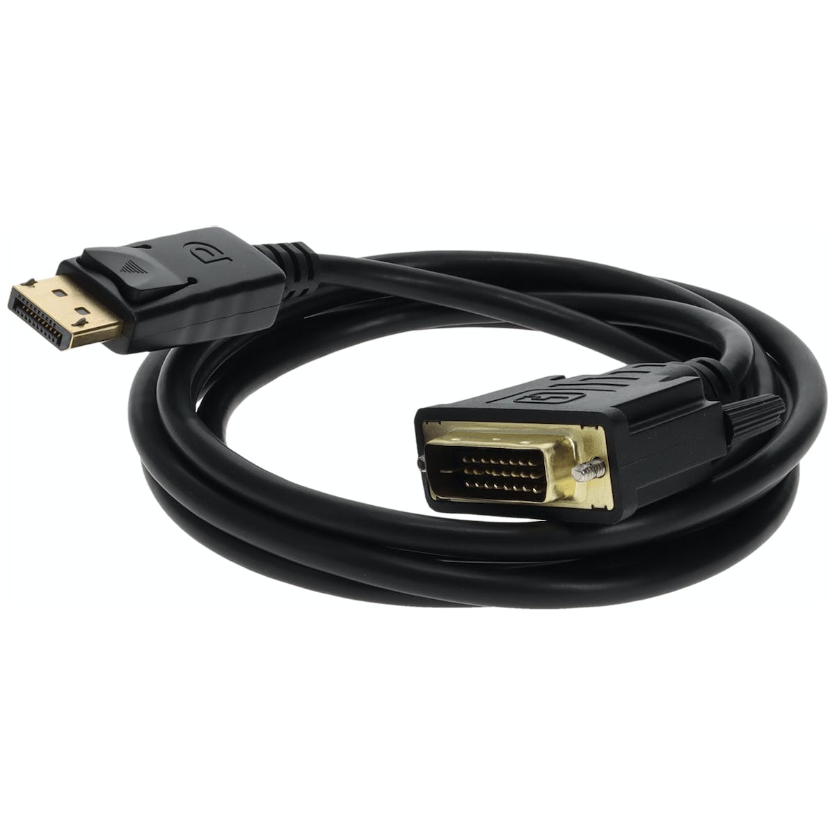 ADD-ON, Addon 3Ft Displayport Male To Dvi-D Male Black Adapter Cable (Requires Dp++)