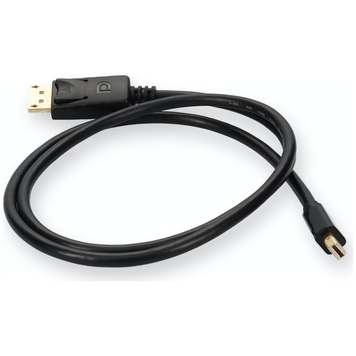 ADD-ON, Addon 3Ft Mini-Displayport 1.2 Male To Displayport 1.2 Male Black Cable For Reso