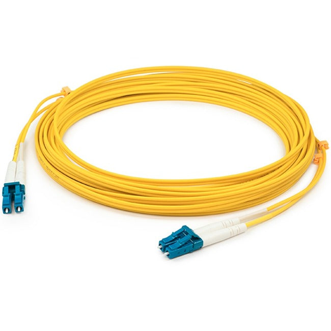 ADD-ON, Addon 45M Lc (Male) To Lc (Male) Os2 Straight Yellow Duplex Fiber Ofnr (Riser-Ra) Patch Cable