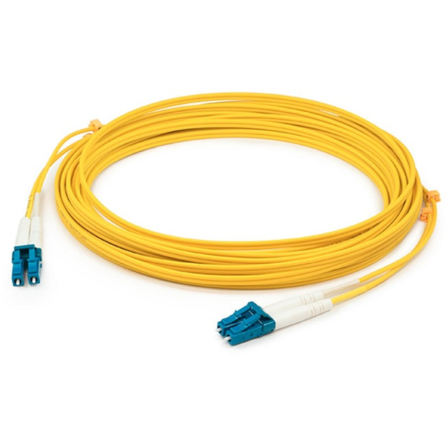 ADDON, Addon 95M Lc (Male) To Lc (Male) Straight Yellow Os2 Duplex Plenum Fiber Patch Cable