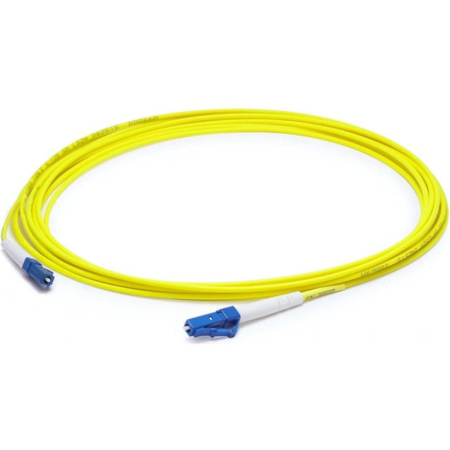 ADDON, Addon 95M Lc (Male) To Lc (Male) Straight Yellow Os2 Simplex Plenum Fiber Patch Cable