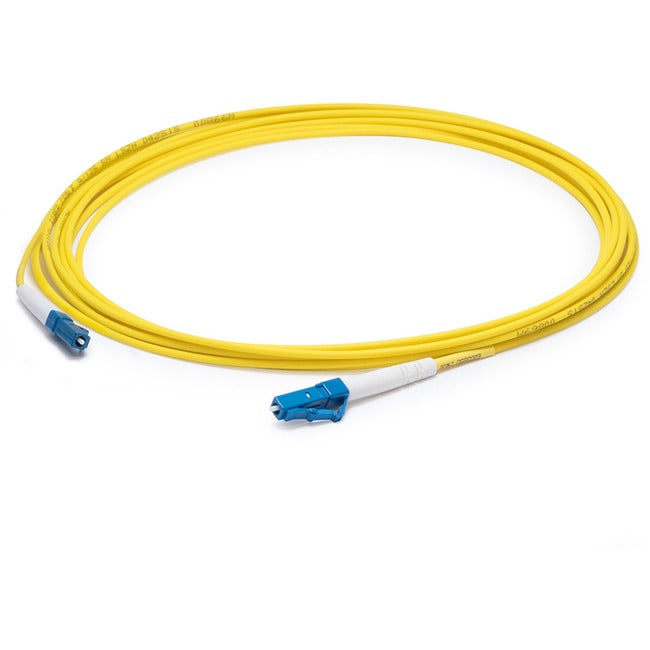 ADDON, Addon 97M Lc (Male) To Lc (Male) Straight Yellow Os2 Simplex Plenum Fiber Patch Cable