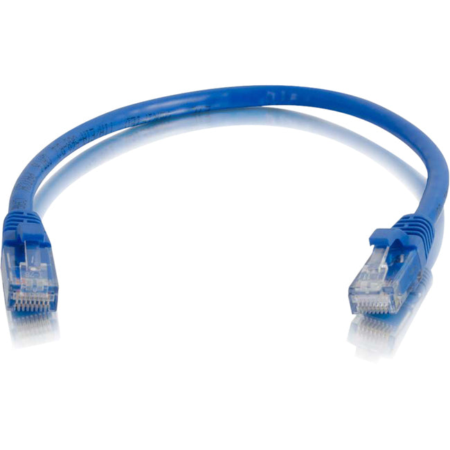 C2G, Câble Ethernet 6In Cat6A Snagless - Bleu