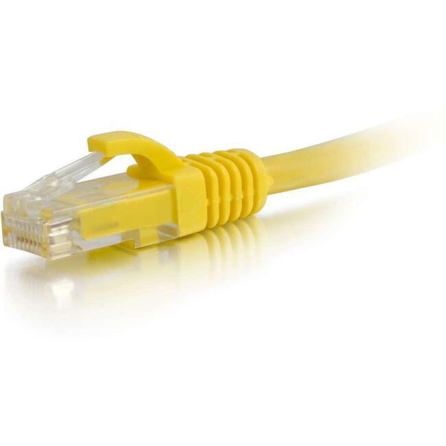 C2G, Câble de raccordement au réseau Ethernet non blindé (Utp) de Cat5E de 7 pieds - Jaune