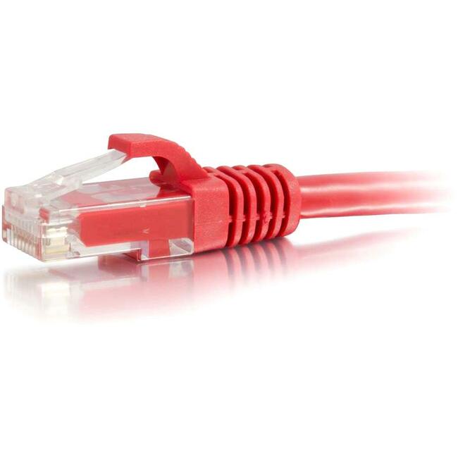 C2G, Câble de raccordement au réseau Ethernet non blindé (Utp) de Cat5E de 7 pieds - Rouge