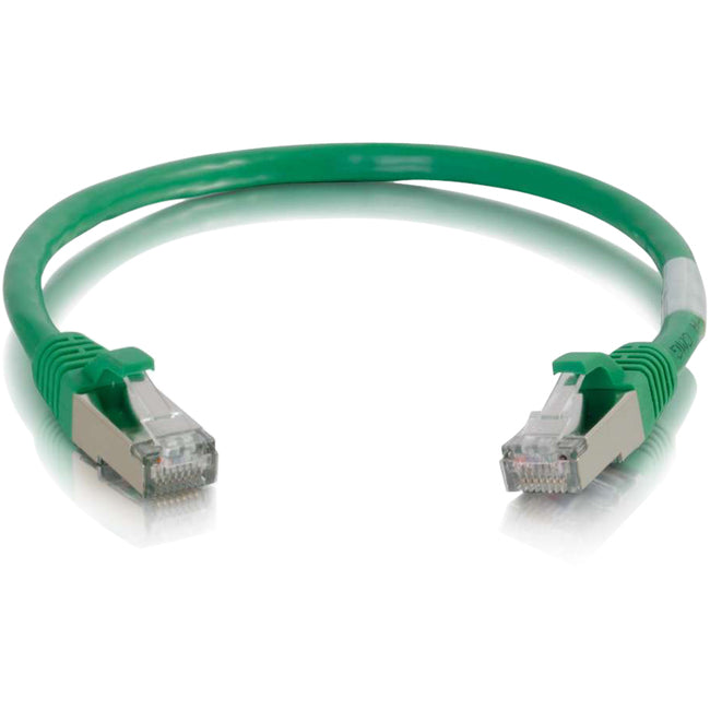 C2G, Câble patch réseau 6In Cat6 Snagless Shielded (Stp) - Vert