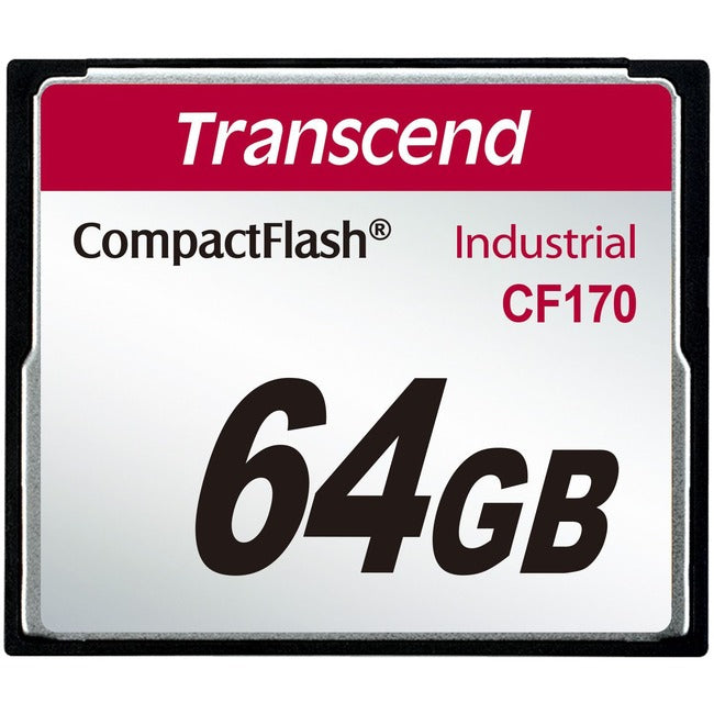 TRANSCEND INFORMATION, Carte 64Gb Cf (Cf170)