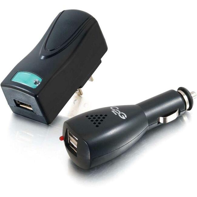 C2G, Chargeur de voyage Ac And Dc To Usb Bundle