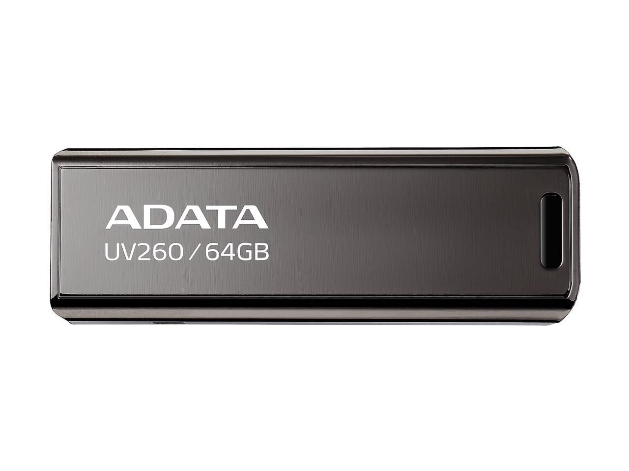 ADATA, Clé USB Adata 64Gb Uv260 Usb 2.0 (Auv260-64G-Rbk)