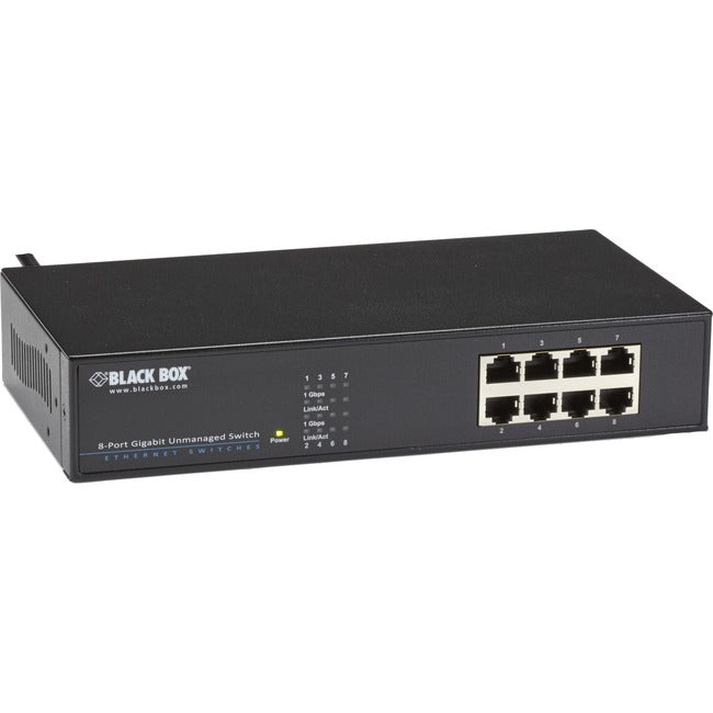 Black Box Corporation, Commutateur Ethernet Gigabit 8 ports, non géré Sw