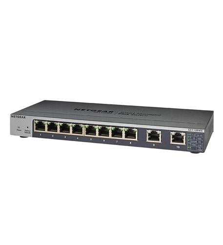 Netgear, Commutateur Gigabit 8 ports géré NET-GS110EMX-100NAS