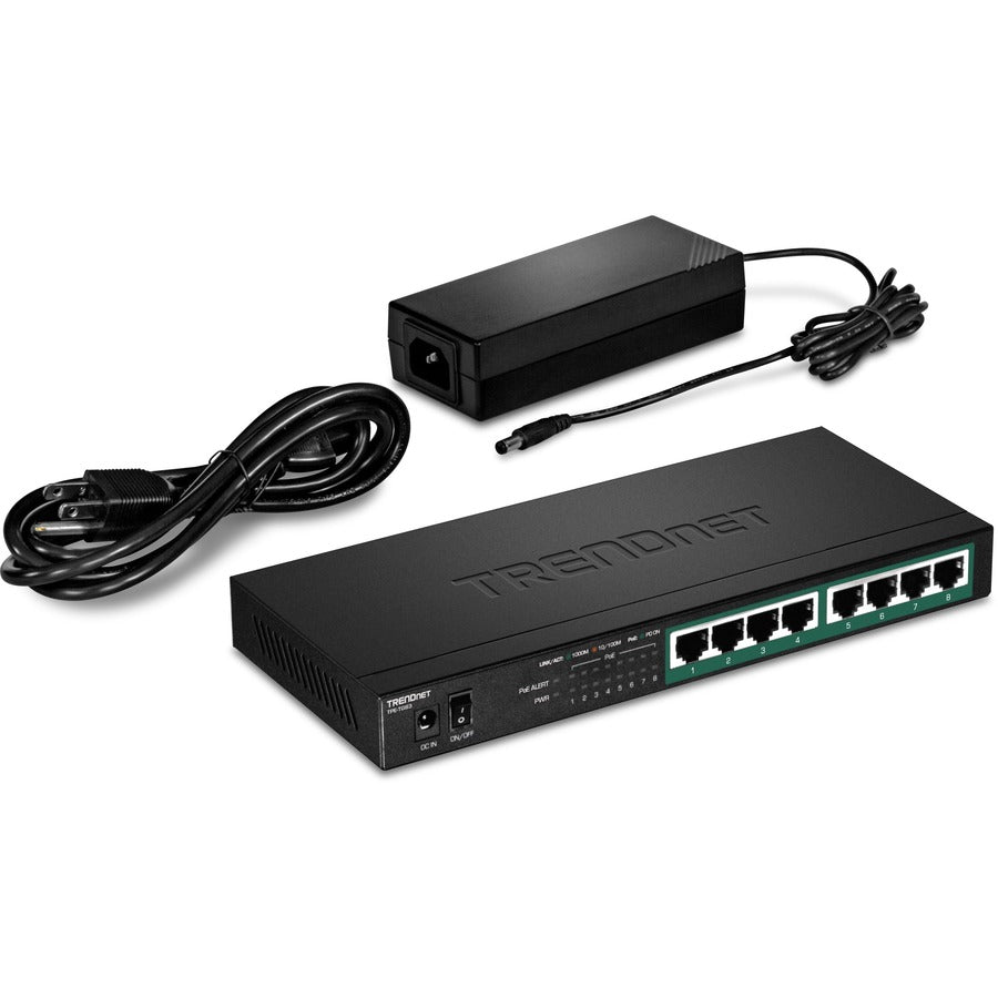 TRENDNET - CLASSE AFFAIRES, Commutateur Gigabit Poe+ à 8 ports,