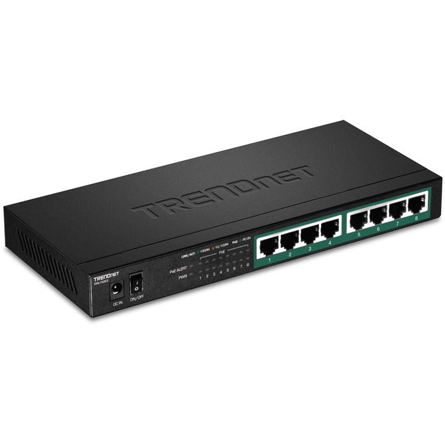 TRENDNET - CLASSE AFFAIRES, Commutateur Gigabit Poe+ à 8 ports,