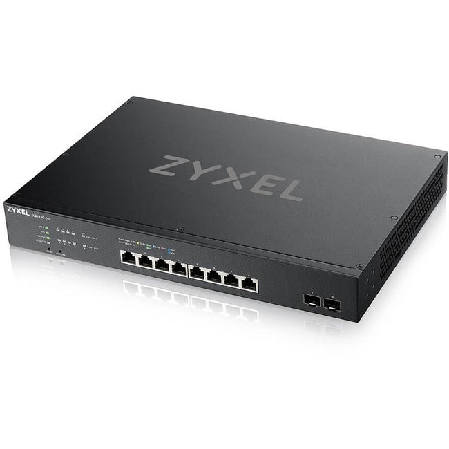 ZYXEL, Commutateur multi-gig base-T intelligent 8 ports + 2 10G Sfp+ 10 ports