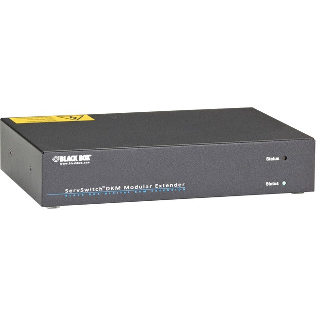 Black Box Corporation, Matrice de commutation Kvm 8 ports Sm, fibre optique haut débit, alimentation redondante