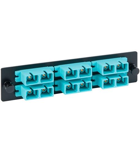 ICC, Panneau adaptateur - 6 Duplex SC- 12F- Aqua MM ICC-ICFOPC161G