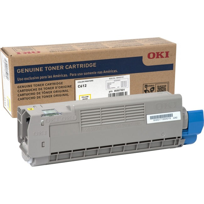 OKIDATA, Toner jaune 6K @ Iso pour C612