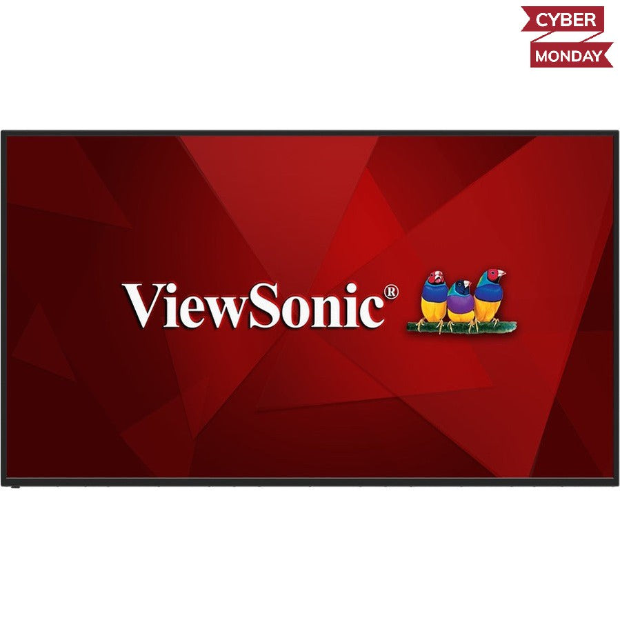 VIEWSONIC PROAV DISPLAYS, Viewsonic Cde7512 75" 4K Uhd Commercial Display With Vesp 4K Uhd 3840 X 2160 Resolution